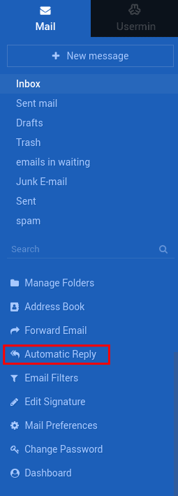 Open Automatic Reply